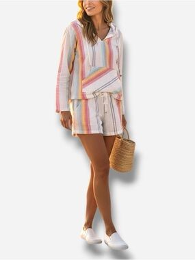 🌸New🌸Southern Spirit Hoodie Shorts Set Small NWT